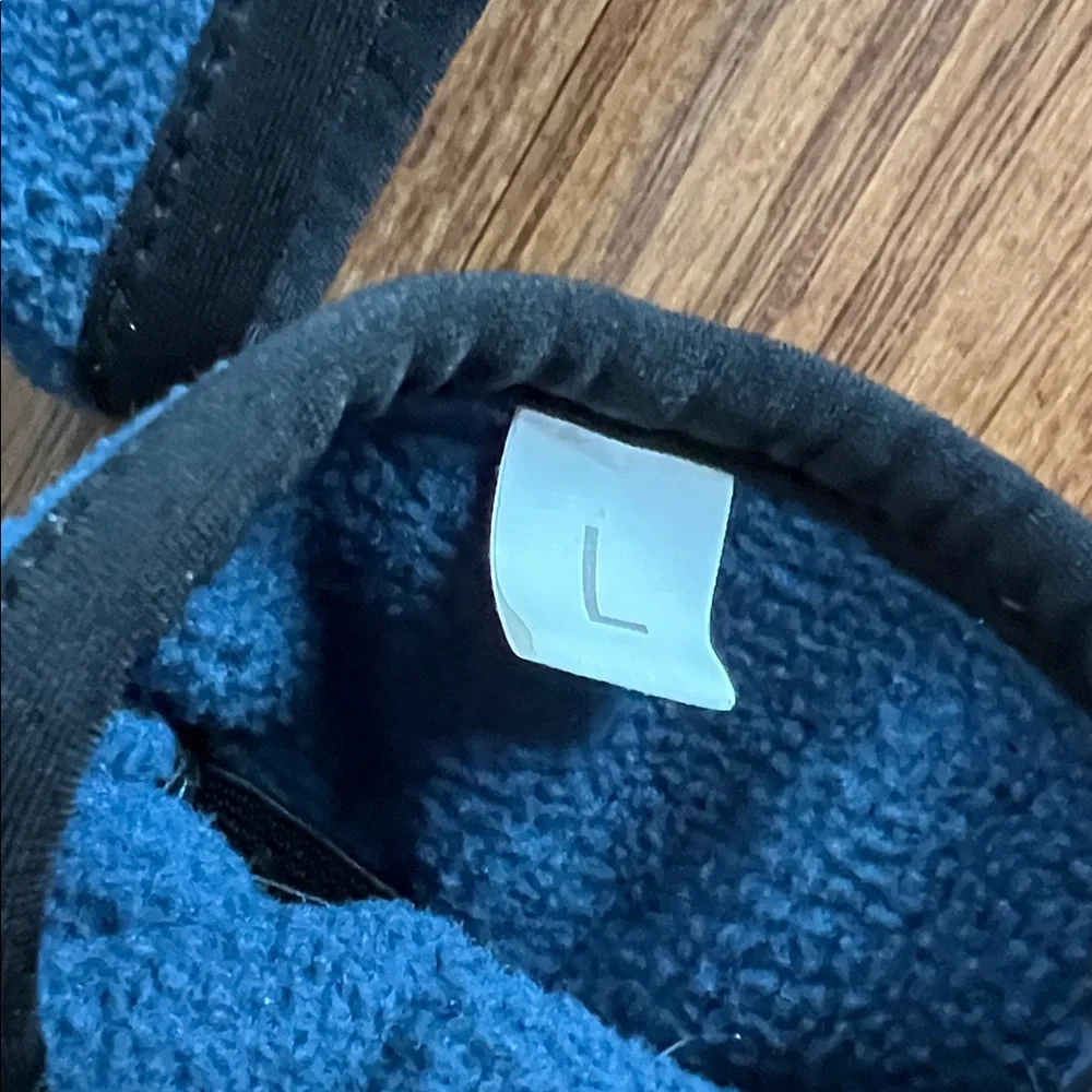 The North Face Blue Fleece Winter Gloves